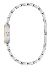 Crystal Recycled Steel analogue watch
