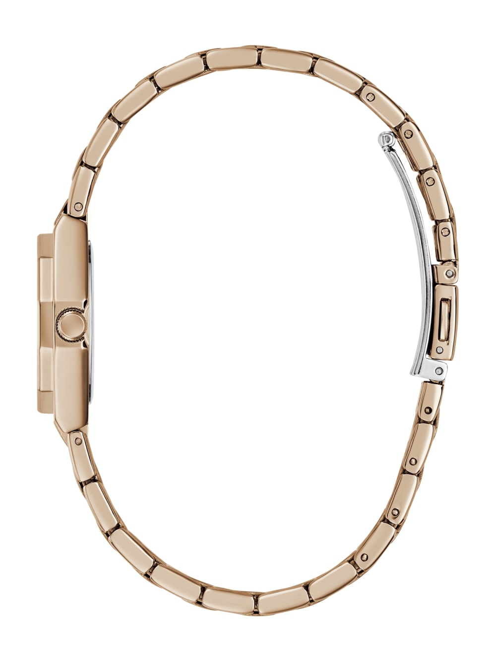 Crystal Recycled Steel analogue watch 25 mm
