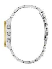 Recycled steel multi-function watch