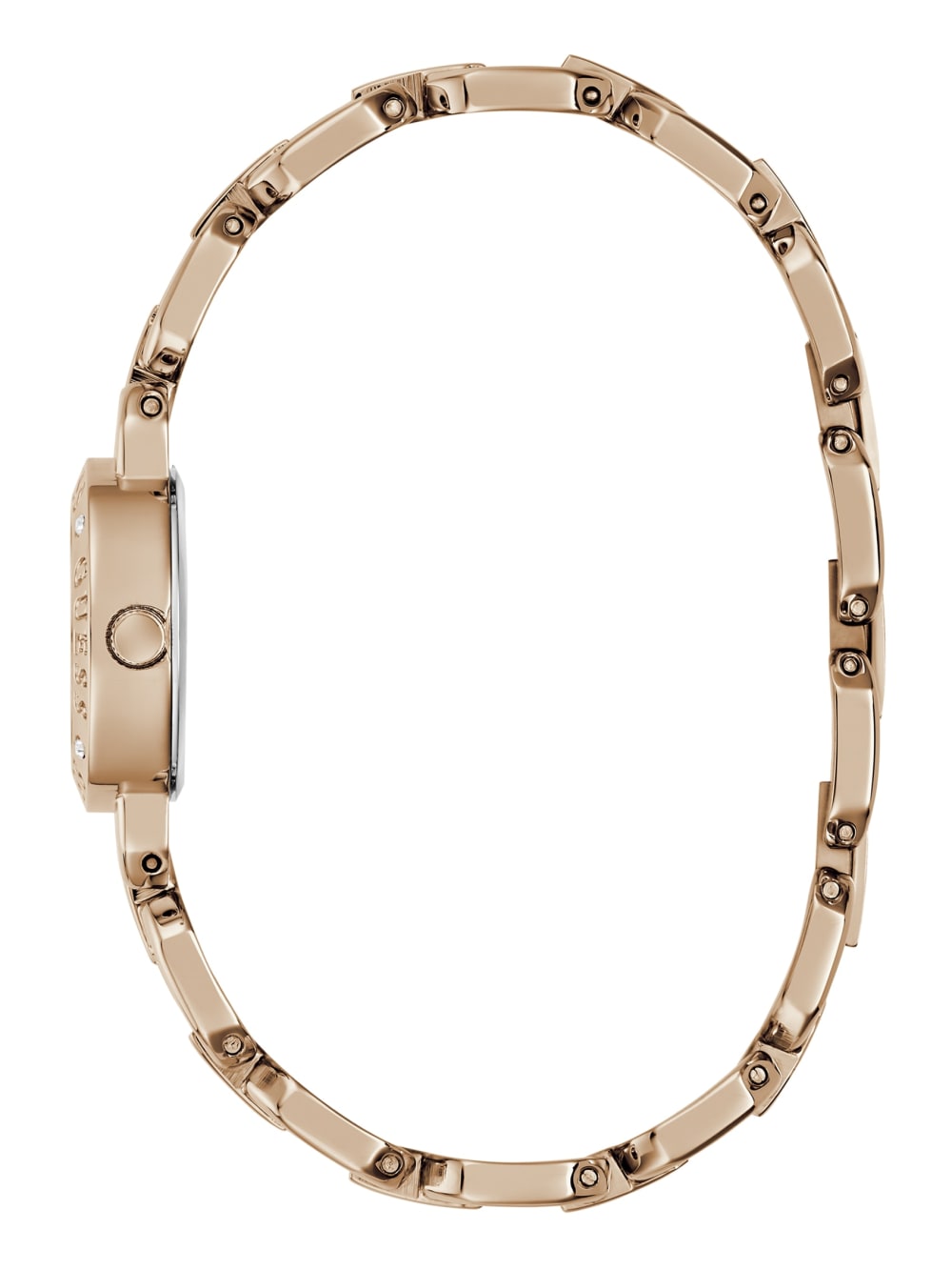Crystal Recycled Steel analogue watch 22 mm
