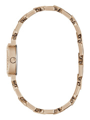 Crystal Recycled Steel analogue watch 22 mm