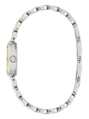 Crystal Recycled Steel analogue watch