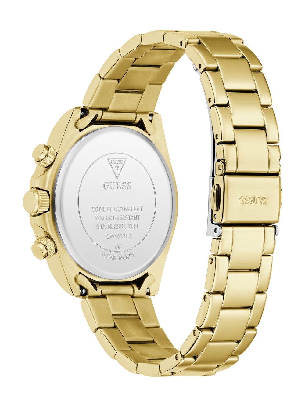 Crystal Stainless Steel multi-function watch