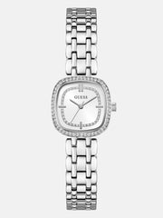 Crystal Recycled Steel analogue watch 25 mm