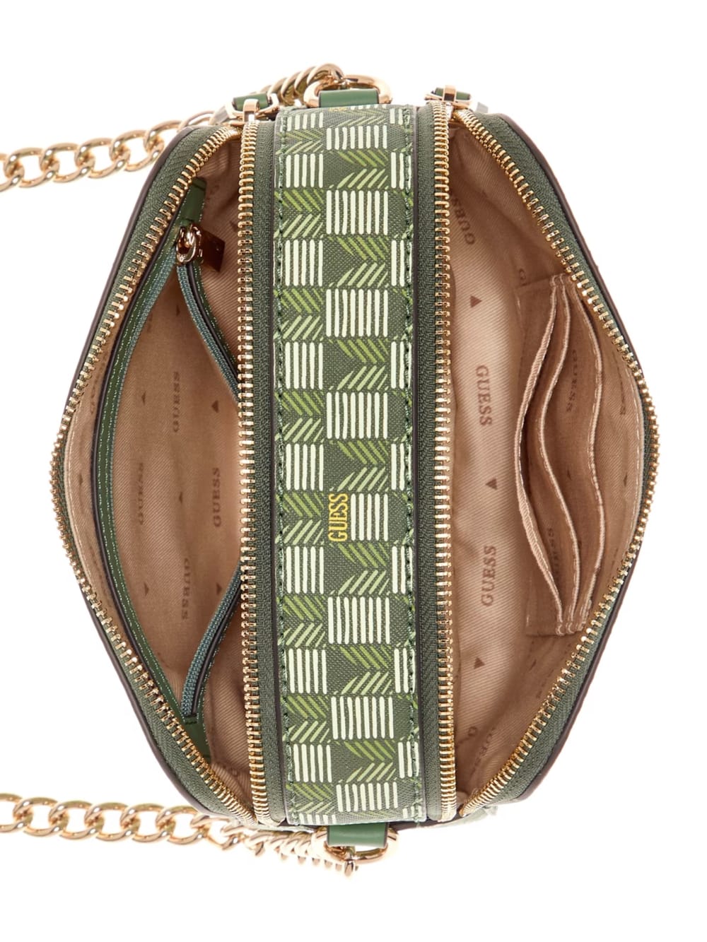 Signature Faux-Leather Camera Crossbody