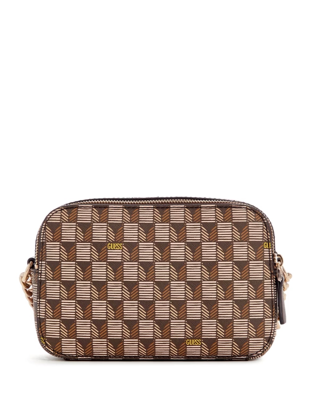 Signature Faux-Leather Camera Crossbody