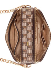 Signature Faux-Leather Camera Crossbody