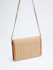 Lisa Raffia Envelope Crossbody