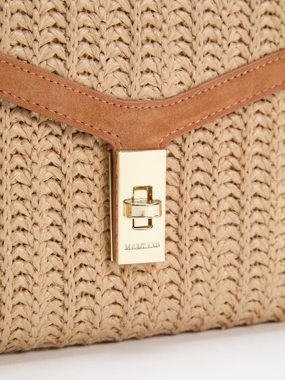 Lisa Raffia Envelope Crossbody