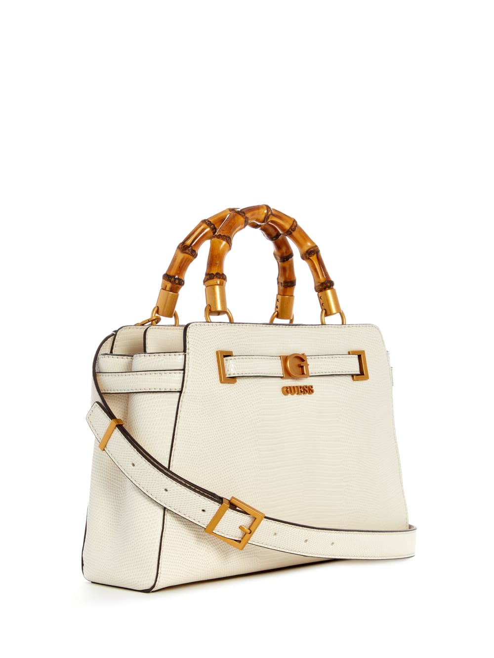 Sibel Bamboo Handle Satchel