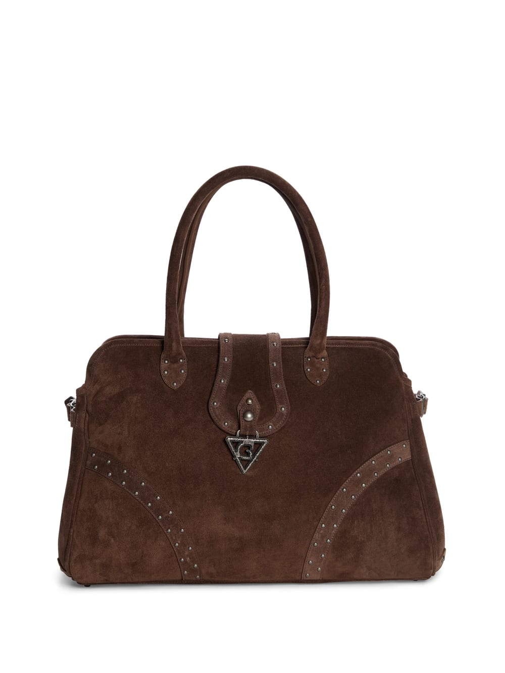 leather buckle bag