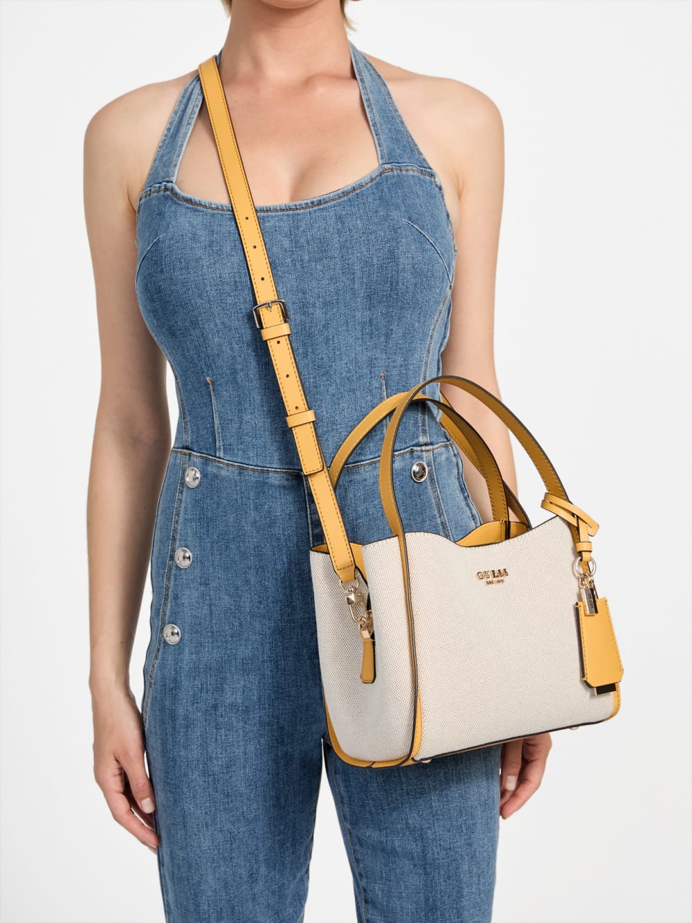 Nicolette Canvas Small Girlfriend Satchel