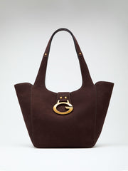 Camden Faux-Suede Tote