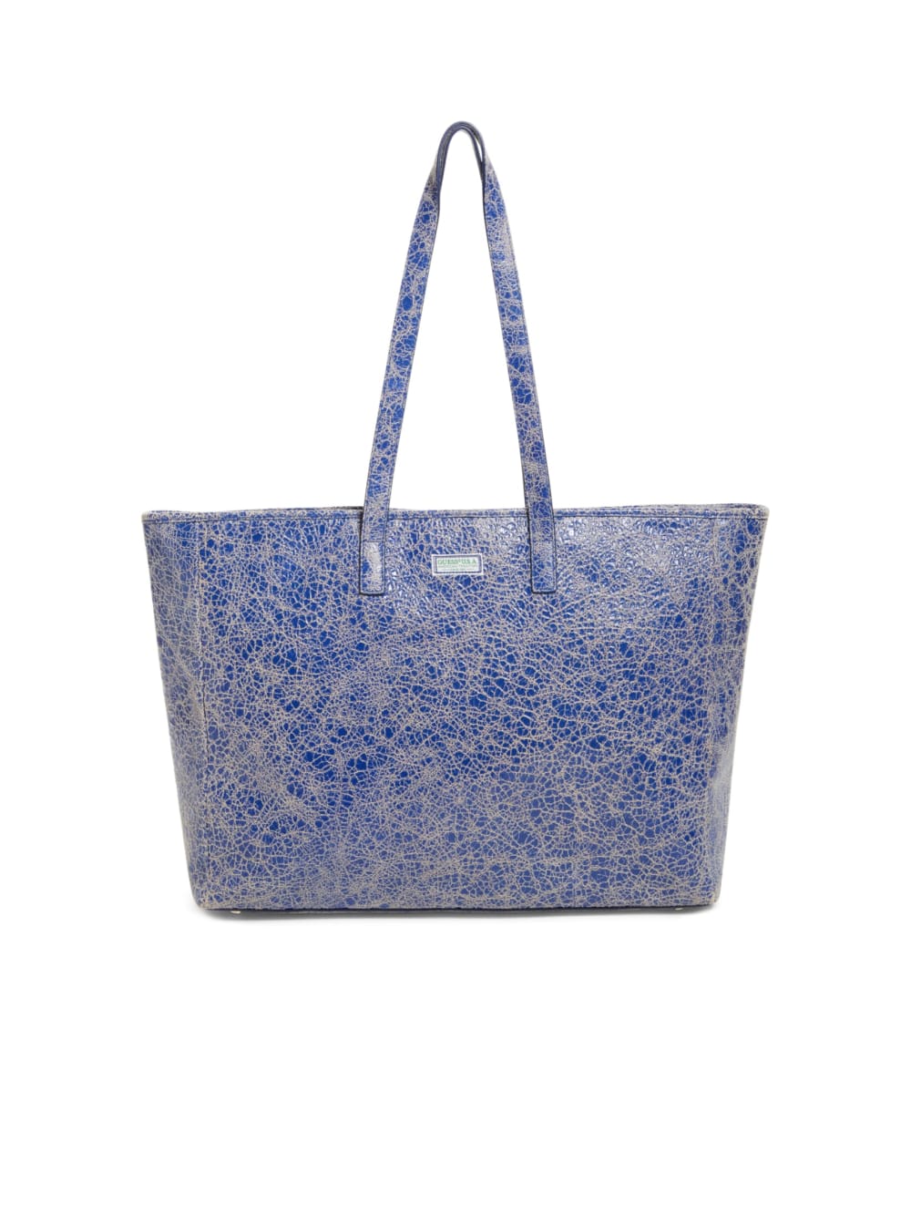Cracked Leather Serapia Tote