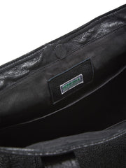 leather tote bag