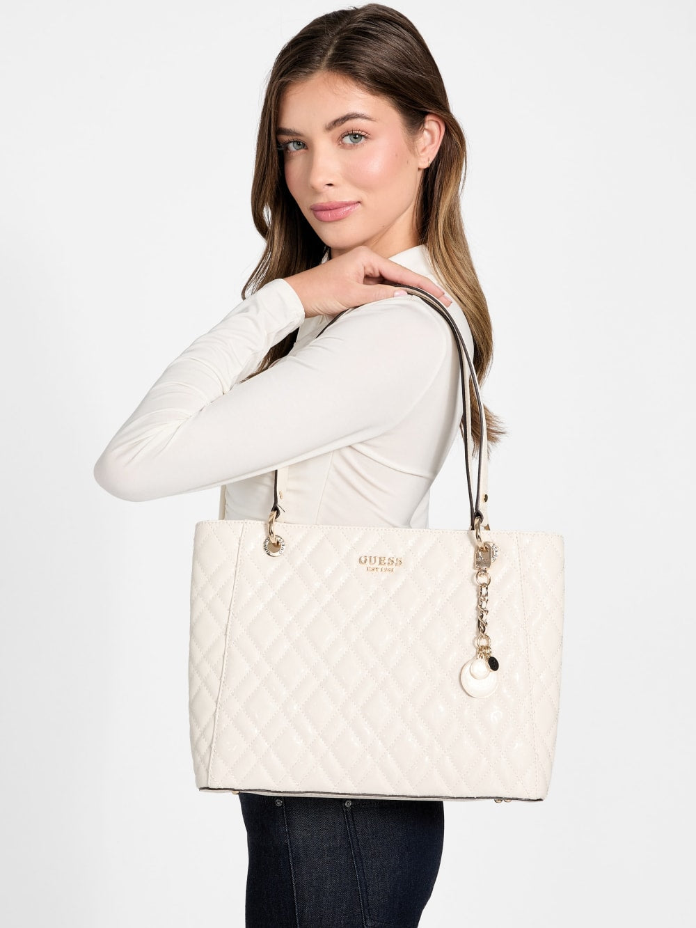 Isemay Quilted Shopper