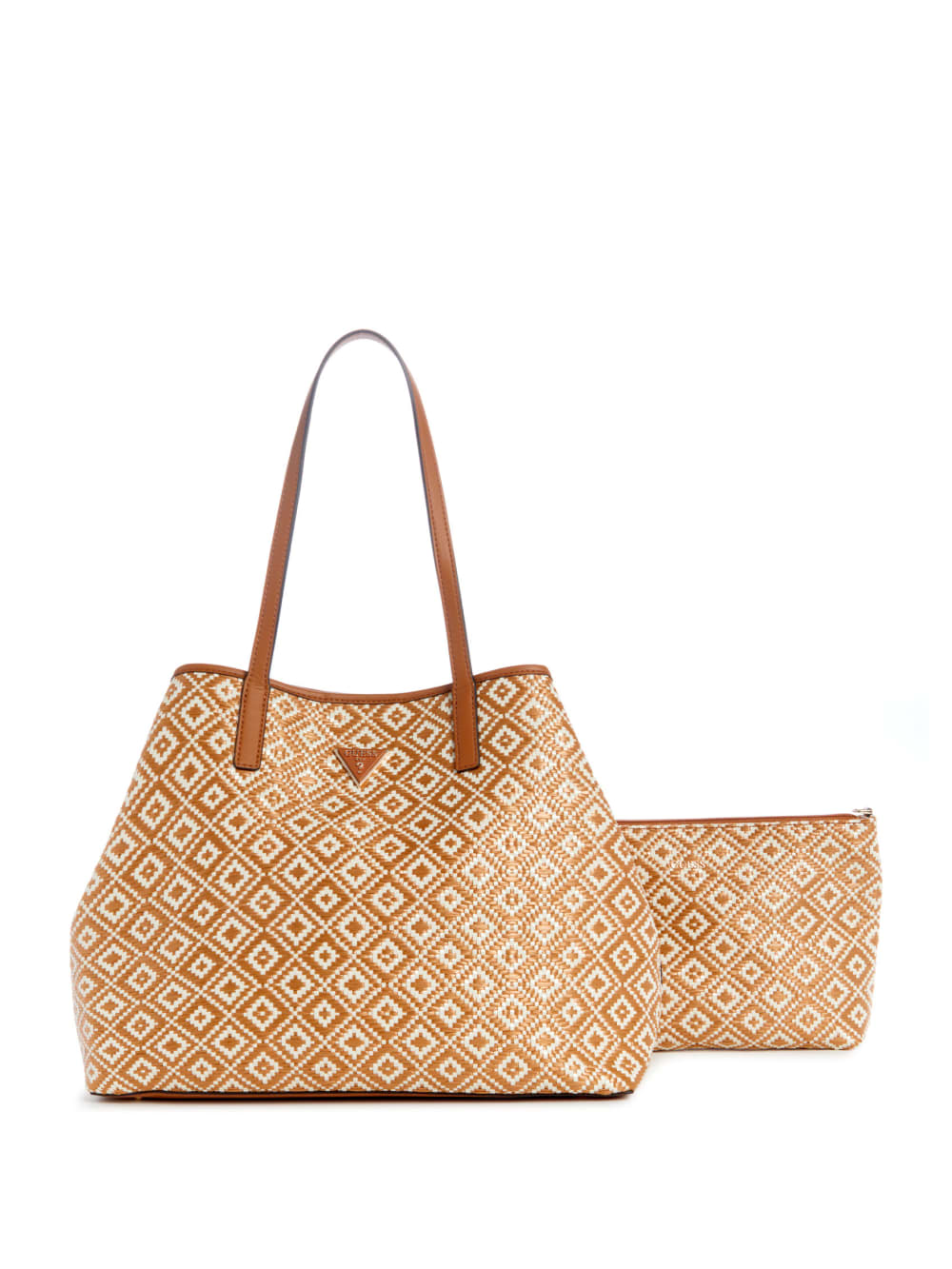Vikky Straw Tote Set