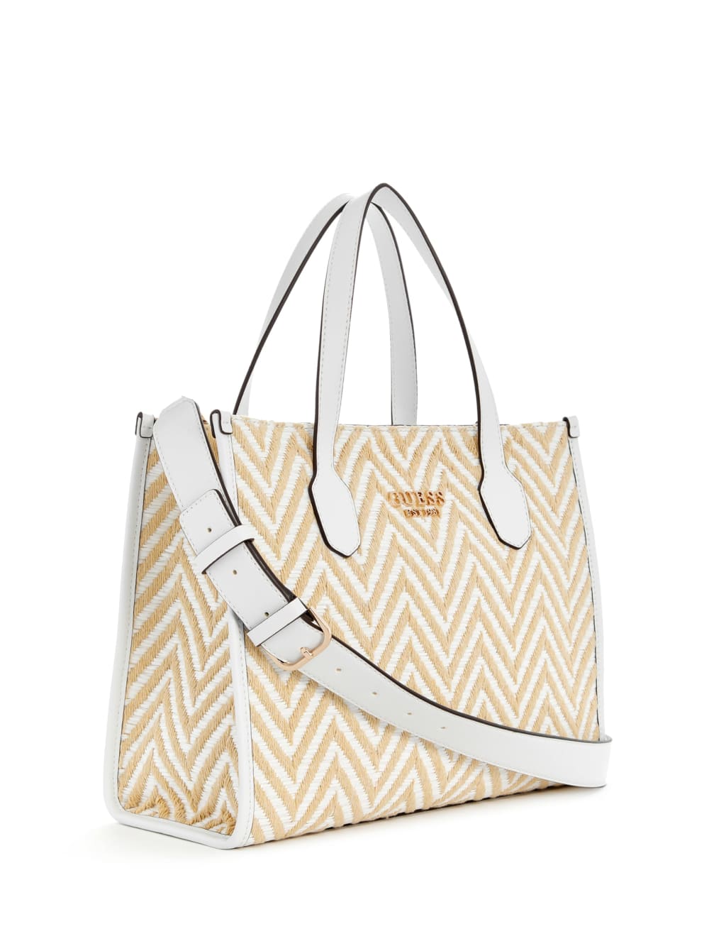 Silvana Chevron Tote