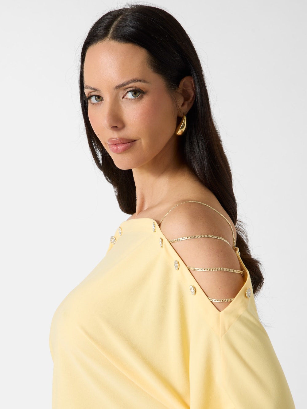 Eco Adri Off-the-Shoulder Crystal Top