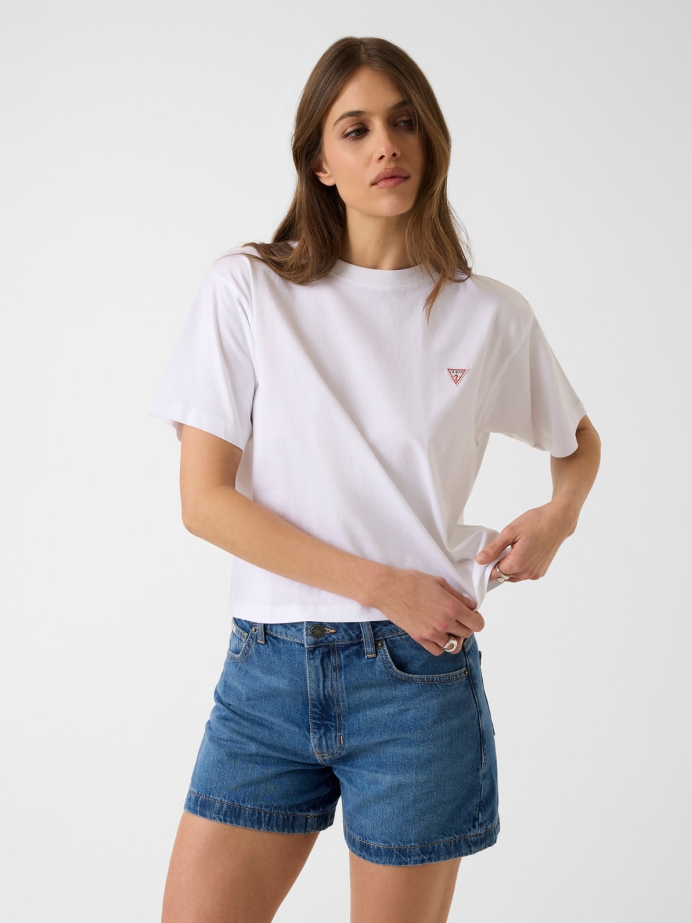 Boxy Mini Triangle Tee