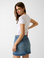 Floral print top