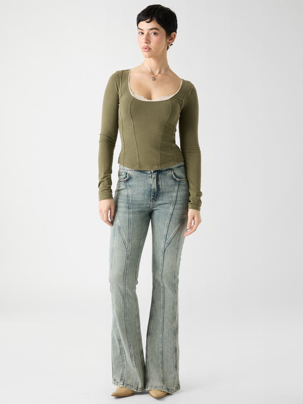GUESS Originals Eco Corset Top