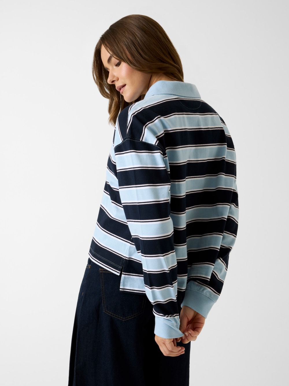 Striped polo