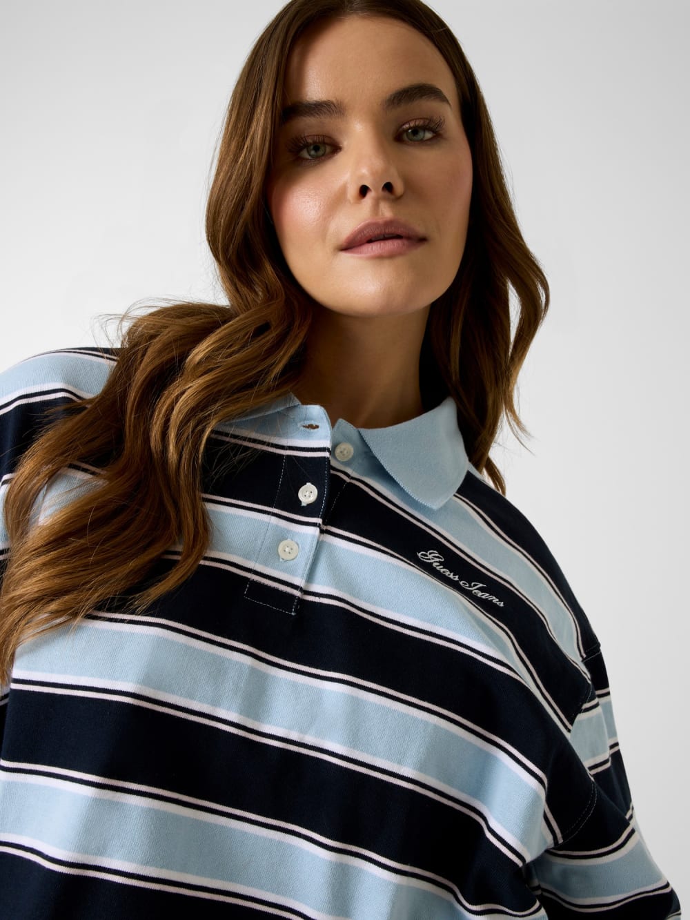 Striped polo