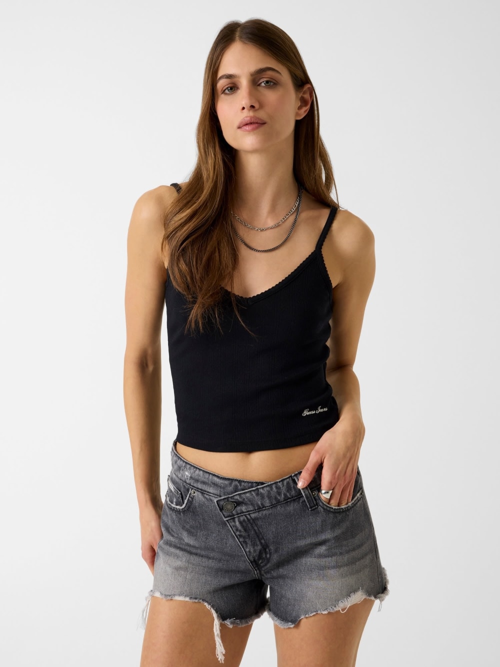 Viscose-blend tank top