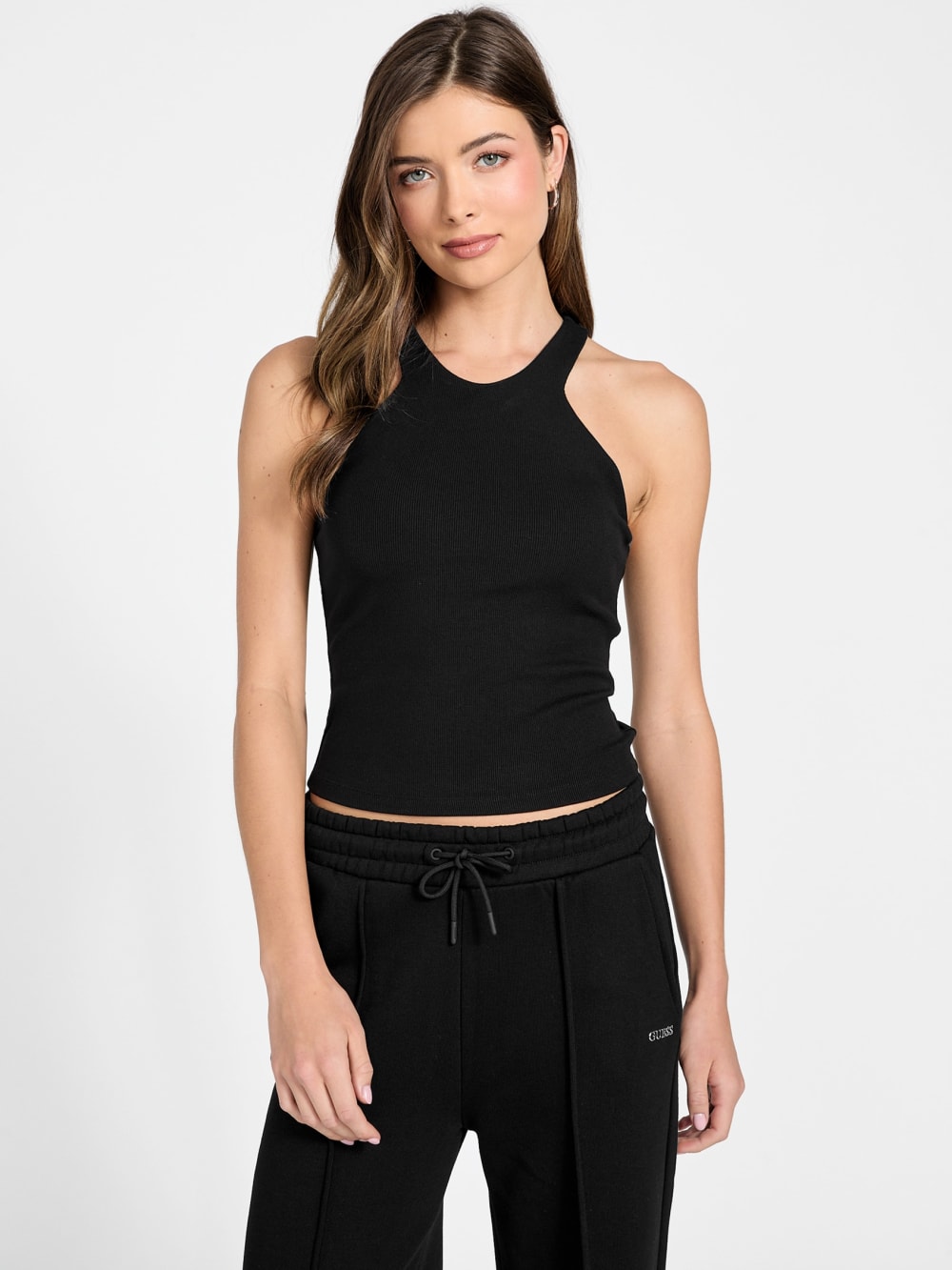Rib bra tank