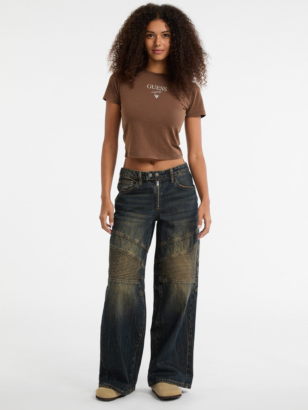 GUESS Originals Eco Vintage Baker Baby Tee