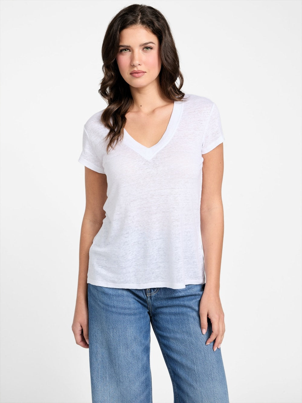 Eco Lindsey Linen Top