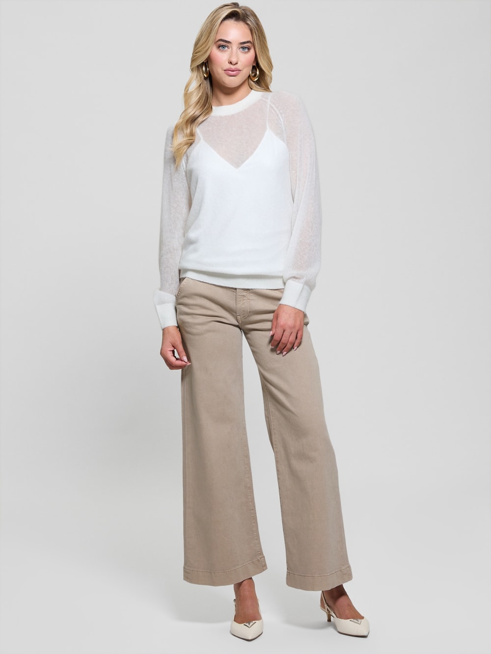 Izabella Wool-Blend Sweater
