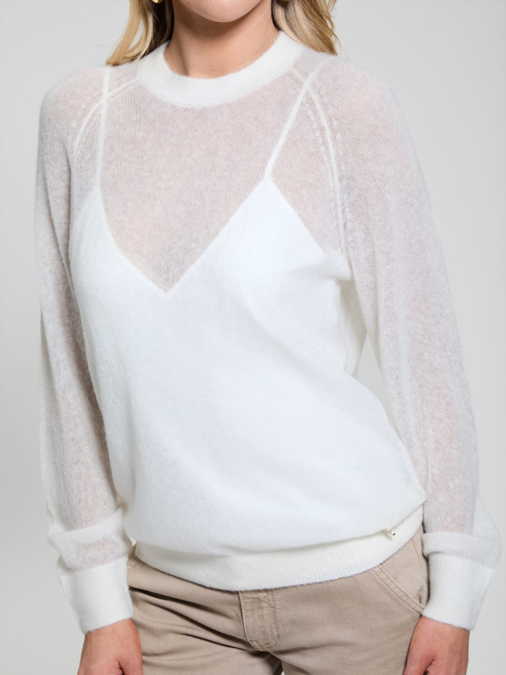 Izabella Wool-Blend Sweater