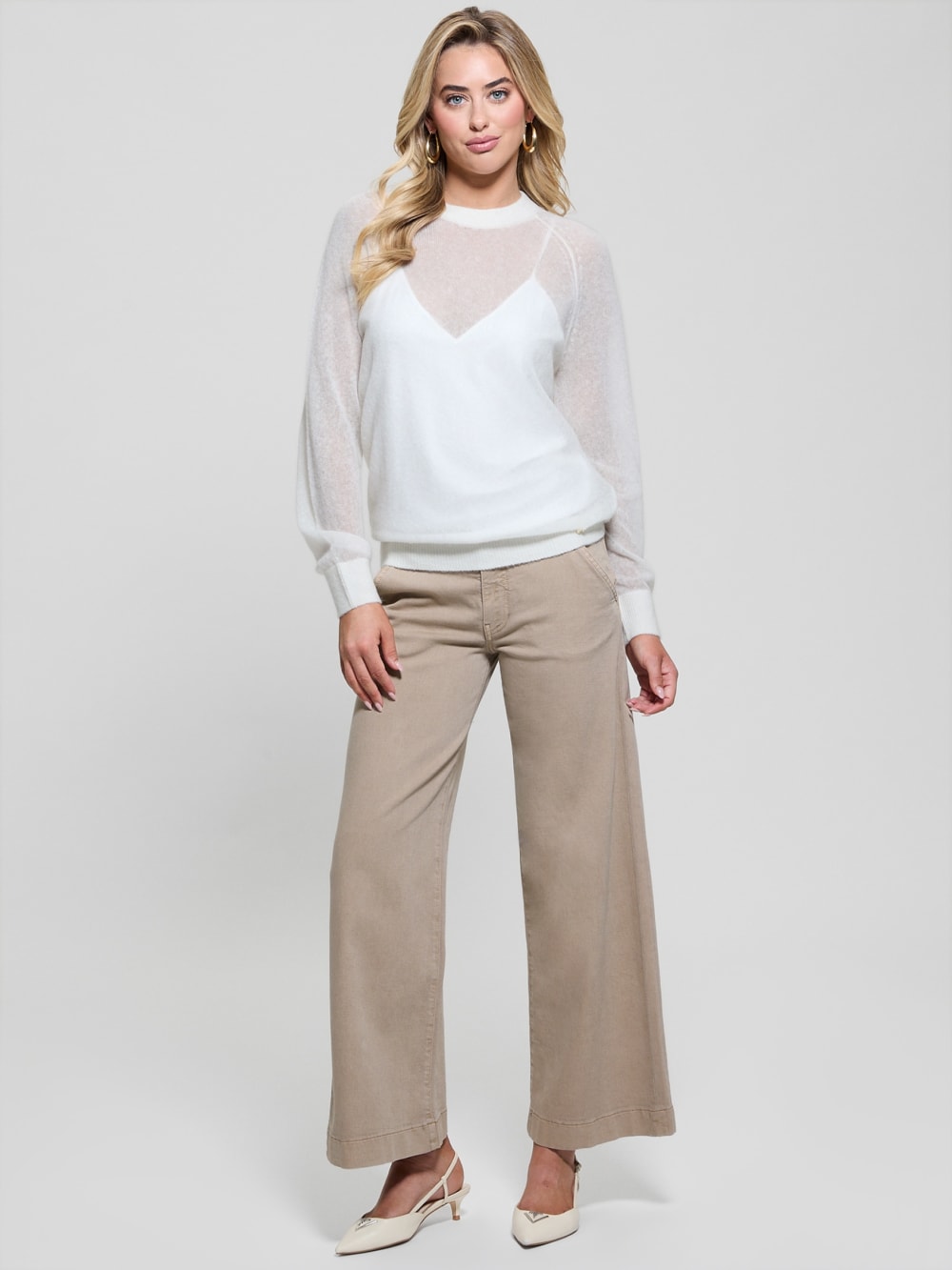 Izabella Wool-Blend Sweater