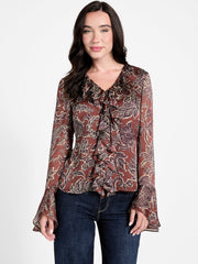 Sana Ruffle Top