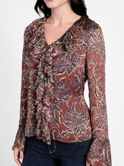 Sana Ruffle Top
