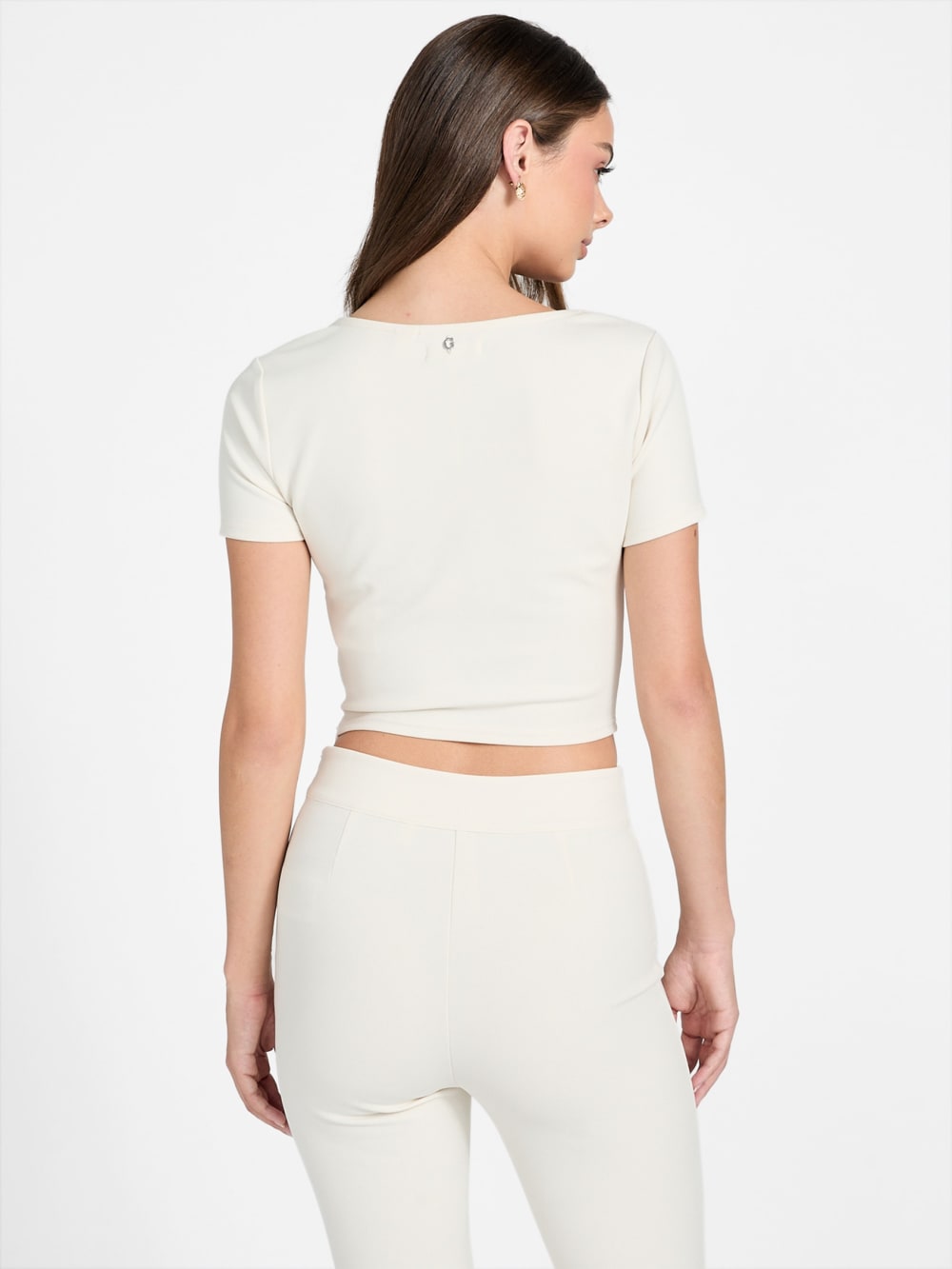 Square neck top