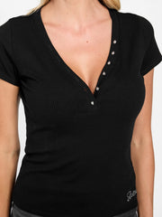 Eco Kyla Ribbed Henley