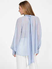Eco Audrine Bow Blouse