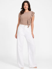 Eco Verdiana Ruffle Top
