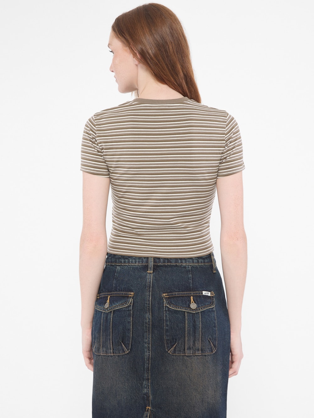 GUESS Originals Striped Baby Tee