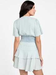 Luiza Denim Top
