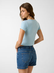 Viscose-blend t-shirt