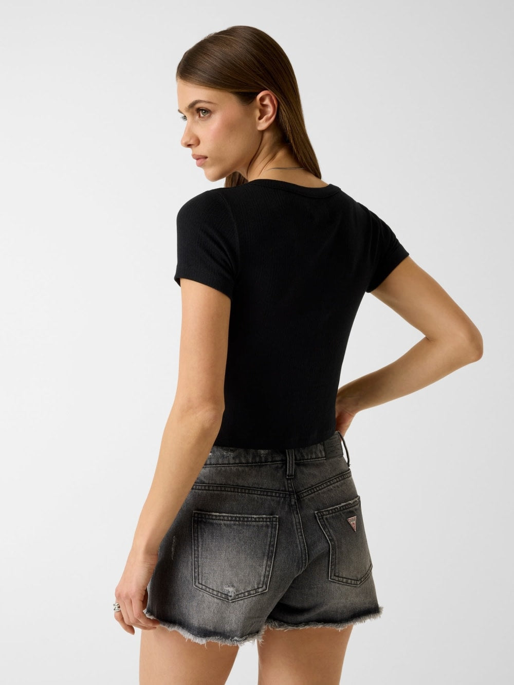 Viscose-blend t-shirt