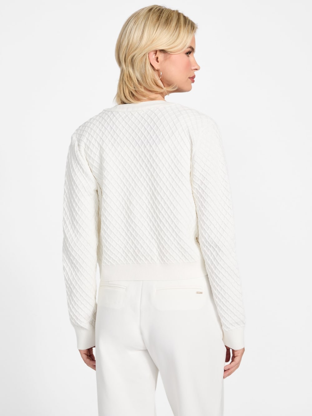 Textured cardigan