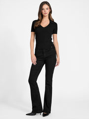 Viscose-blend top