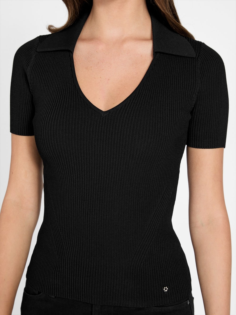 Viscose-blend top