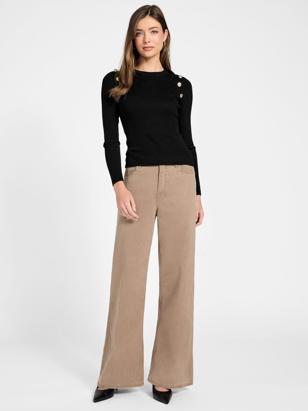 Viscose blend top