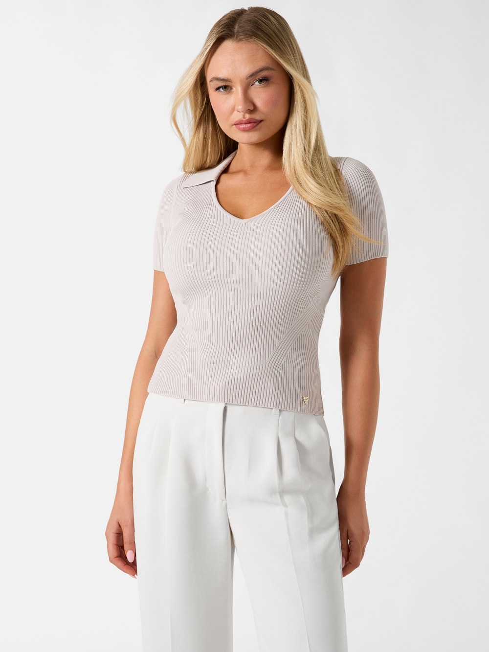 Viscose-blend top
